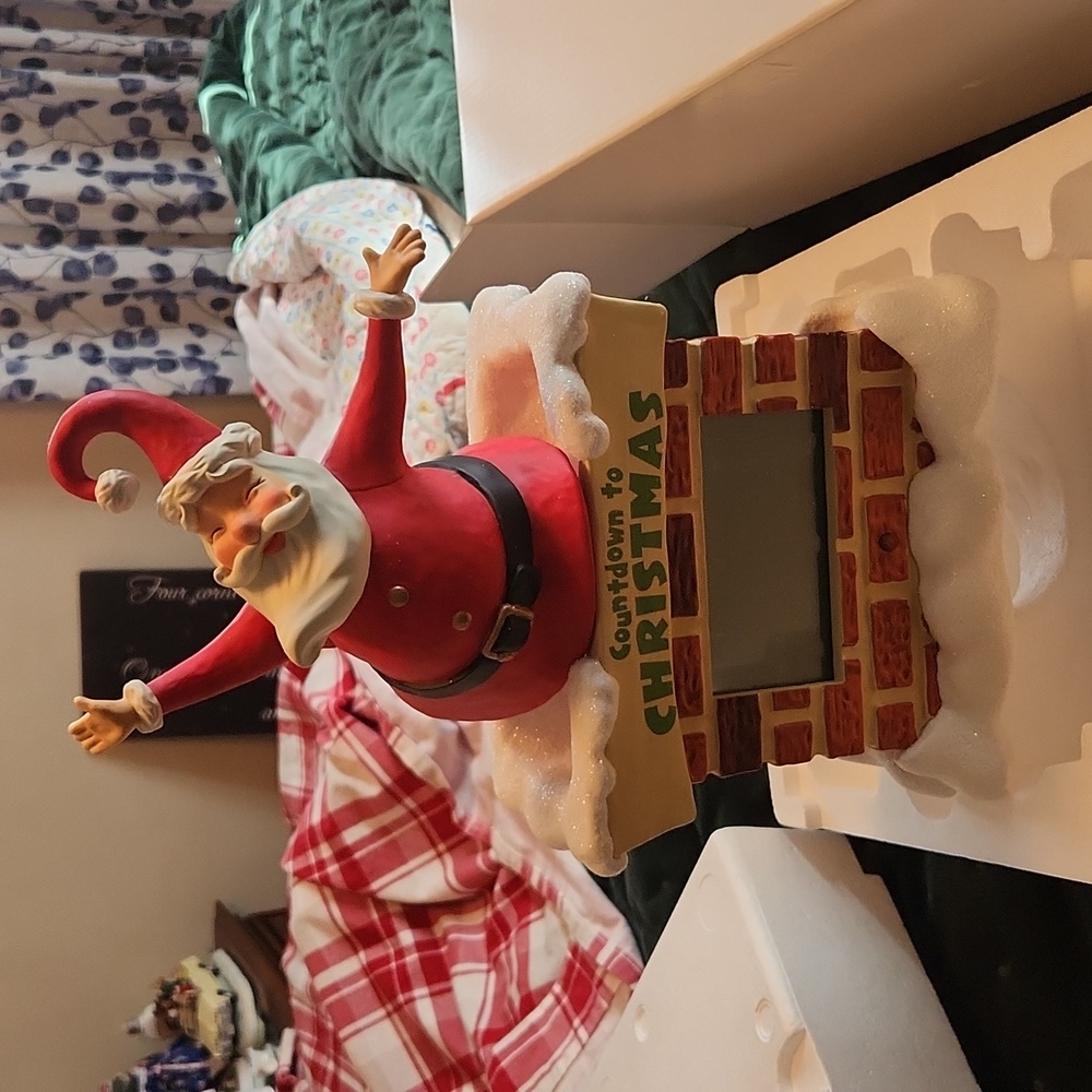 Hallmark countdown to Christmas Santa Claus